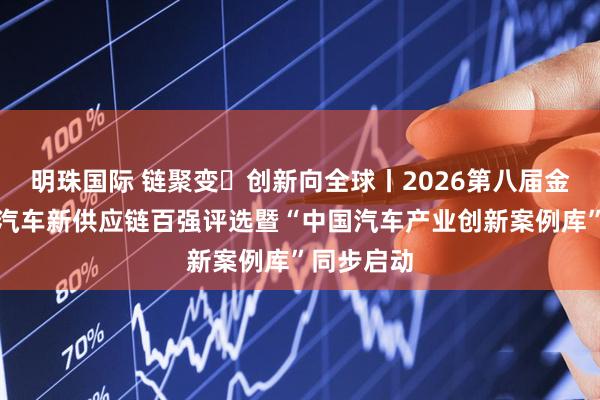 明珠国际 链聚变・创新向全球丨2026第八届金辑奖中国汽车新供应链百强评选暨“中国汽车产业创新案例库”同步启动